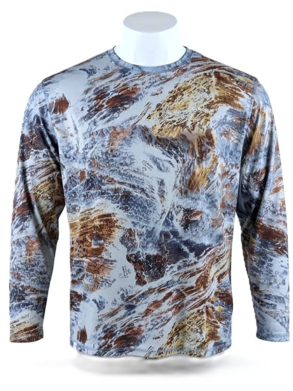 MAGELLAN OUTDOORS Realtree Aspect Reversible Long Sleeve T-Shirt. Plus Size 3XL